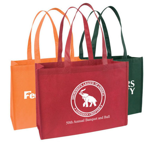 Quality 12x12 PP Woven Packaging Bags BOPP Film 7x7 Polypropylene Grocery for sale