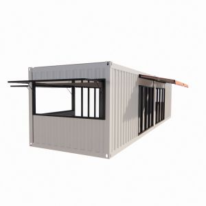 Buy cheap 20ft 40ft Portable Kiosk Modified Prefab Modular Coffee Shop Shipping Container Bar Transforming Your Bathroom Experience from wholesalers