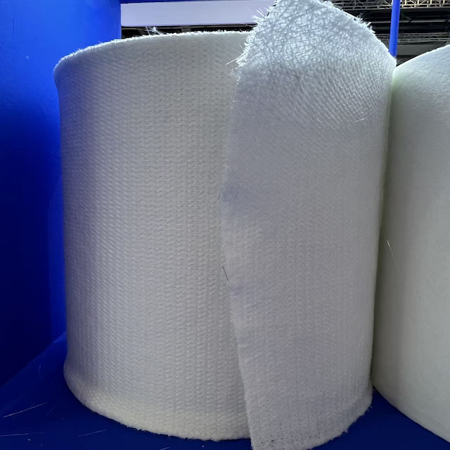 Buy cheap Fiberglass knitted combing with a layer of polyester veil for FRP pultrusion, widely used in modern industry and architecture from wholesalers