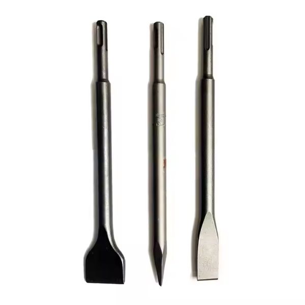 Quality Steel 24x410x35mm Heavy Duty Chisel Set For Repair Point Chisel Flat Chisel for sale