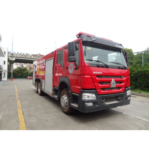 Buy cheap HOWO Heavy Emergency Fire Trucks 310HP 6x4 With 15000L Foam Tank from wholesalers