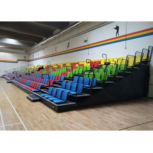 Buy cheap Custom Designed Retractable Bleacher Seating Nose Mounted Spectator Bleacher from wholesalers