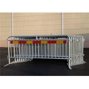 Buy cheap Interlocking Tempory Metal Crowd Control Barrier Fence Galvanized from wholesalers