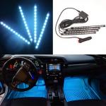 Buy cheap Decorative Atmosphere Lamp 48D Car Interior Lights Waterproof RGB 12V Universal Car Accessories ABS Plastic 8W from wholesalers