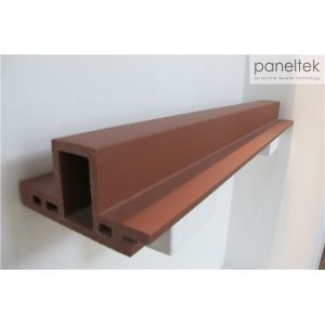 Buy cheap Triangular Form Terracotta Baguette System , Architectural Sunshade Louvers product