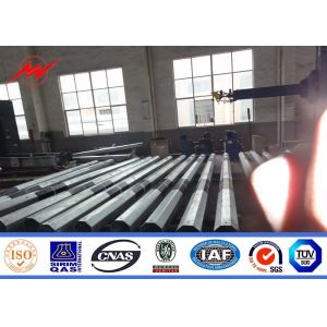 Buy cheap 9m 11m Electrical Power Pole Customized For Power Transmission from wholesalers