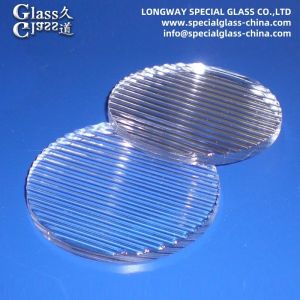 Buy cheap Custom Optically Finishing Flat Borosilicate Glass Lens With Linear Surface from wholesalers