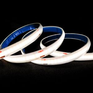 DC 12V 24V Flexible LED COB Strip Light Cuttable IP20 Dotless Luces Waterproof