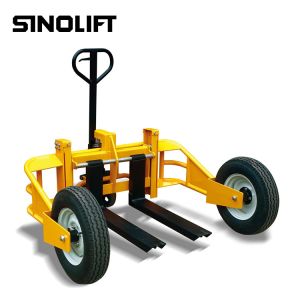 Buy cheap 1250kg Hydraulic Manual All Terrain Pallet Truck Loading Capacity 2750LBS from wholesalers