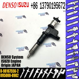 China Genuine and new fuel injector 095000-8980 095000-8981 095000-8982 8-98167556-2 for ISUZU 6WG1 Engine on sale