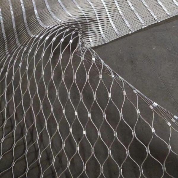 Quality Wire Rope Plant Trellis System Stainless steel rope mesh for sale
