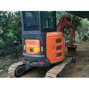 used hitachi zx35 crawler excavator 3.5 ton mini zx35u excavator with attachment