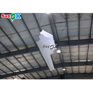 Buy cheap Nylon Cloth Hanging Inflatable Lightning Decoration Wind Resistant from wholesalers