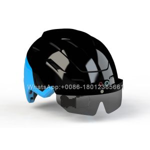 Buy cheap Thermal Imaging Security Wearable AI Infrared Thermal Smart Helmet from wholesalers