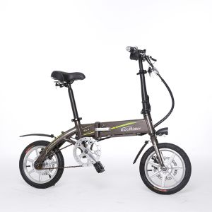 China Chopper Electric Mountain Bike , Small Folding Electric Bike Max Load 120kg on sale