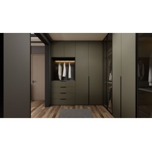 Buy cheap Sage Green Stainless Steel Wardrobe With Dual Space Design For Superior Storage Solutions from wholesalers