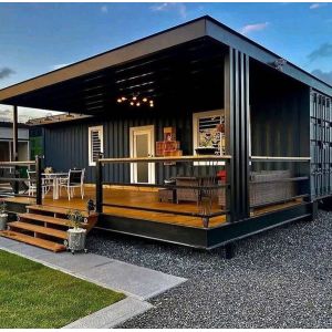 Buy cheap Luxury Prefabricated Flat Pack Container Home With Bedroom / Bathroom from wholesalers