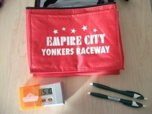 Buy cheap Empire City Casino Yonkers New York Lot of Promotional Giveaways Bag, Pen, Clock product