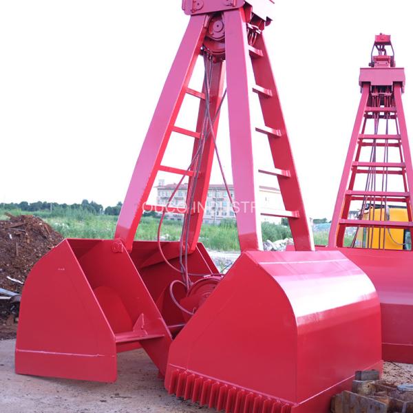 Buy cheap Lifting Bulk 25t Ouco Crane Grab Bucket 2 Peels Clamshell Mechanical from wholesalers