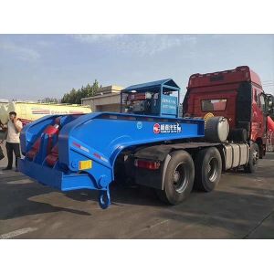 Buy cheap 12R22.5 Detachable Gooseneck Semi Trailer 70T Removable Gooseneck Truck product