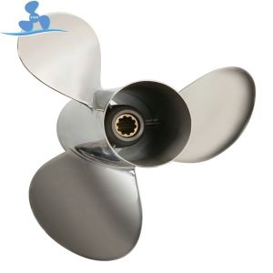 Buy cheap 664-45949-00-EL 3 Blade Stainless Steel Boat Propeller For Outboard Motor 20 product