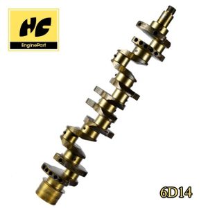 Buy cheap HRC46 - 52 Mitsubishi 6D14 Diesel Engine Crankshaft 12 Months Warranty from wholesalers