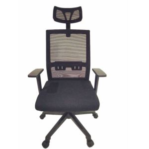Buy cheap Conference Manager Mesh Chair Molded Foam T Shaped Fixed Armrest from wholesalers