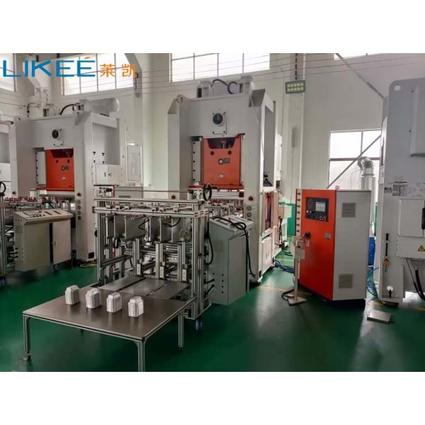 Buy cheap High Productivity 14500KG Aluminium Foil Container Production Line with Mitsubishi PLC Control from wholesalers