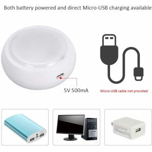 Buy cheap RoHS 4000k Dia65mm*25mm Remote Control Under Cabinet Light from wholesalers