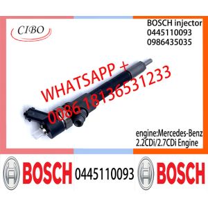 Buy cheap BOSCH Common Rail Injector 0445110093 0986435035 0445110094 A6280700387 A62807003870080 for Mercedes-Benz 4CDi from wholesalers