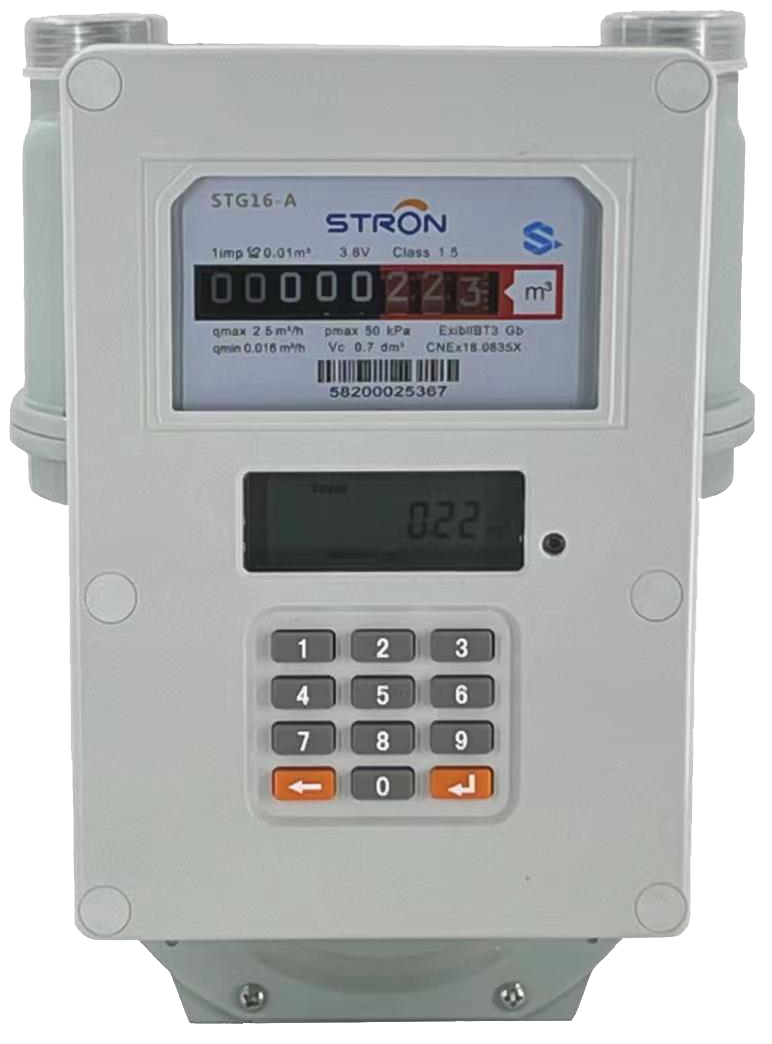 STS Certified Prepaid Gas Meter - Precise Metering, Anti-tampering, Multi