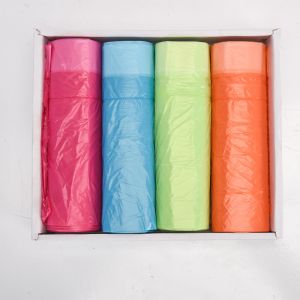 Buy cheap Hand Held Pull Rope Custom Plastic Bag Roll Packaging For Household Drawstring Garbage Bag from wholesalers