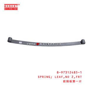 Buy cheap ISUZU NQR 8-97312485-1 Truck Chassis Parts Rear Main Leaf Spring 8973124851 from wholesalers