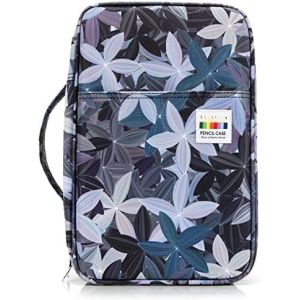 300 Slots Color Pencil Case - Pen Case Organizer with Handy Wrap & Zipper,