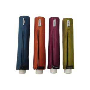 Buy cheap 7 Oz Ultralight Umbrella Three Folding Umbrella With Zipper Case from wholesalers