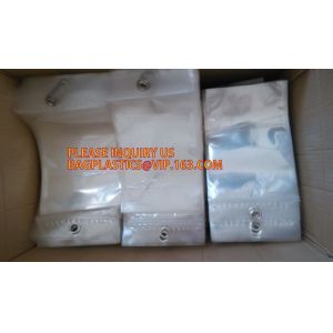 Buy cheap Self Seal Zip Lock Transparent Compound PP Sock bag， pp plastic zip lock bag with metal hang hole, hanger hook, frosted from wholesalers