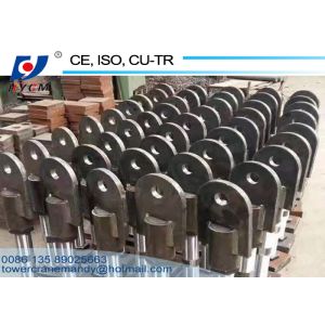 1.6*1.6*3m Split Mast Electric Tower Crane PT6013 Undercarriage Tower Crane 8ton