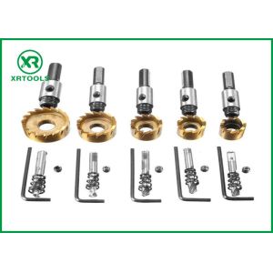 Buy cheap TIN Coated M2 / 4341 HSS Hole Saw , Fully Ground Core Drill Bit Hole Saw Cutter from wholesalers