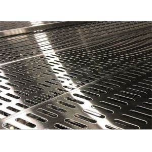 Buy cheap Birght Surface GI SS Decoration 8mm Perforated Metal Plate from wholesalers