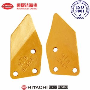 Buy cheap EX55 EX70 EX80 EX120 HITACHI Excavator Side Cutter Optimized Tooth Angle Blade from wholesalers