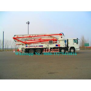 Buy cheap White Concrete Construction Equipment Zoomlion Concrete Pump RZ Folding System: from wholesalers