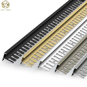 Buy cheap ODM 10mm Square Edge Tile Trim Panel Extrusions Stair Nosing from wholesalers