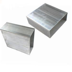 Buy cheap 6060 6061 6063 Aluminium Tile Trim , Rectangle Aluminum Profile Tubing from wholesalers