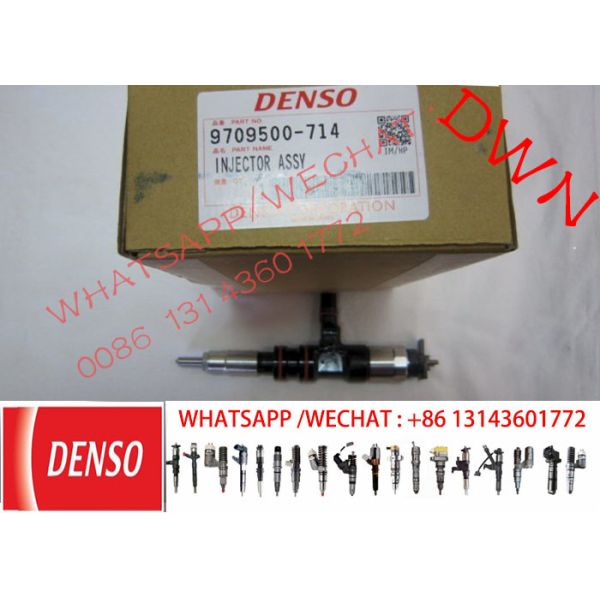 Quality GENUINE original DENSO Injector9709500-714 33800-52000 3380052000 Common Rail Fuel Injector for Hyundai for sale