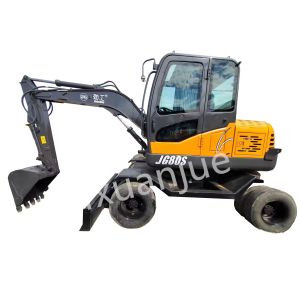 Buy cheap Mini Jinggong 80S Used Hydraulic Excavator Equipment Trader from wholesalers