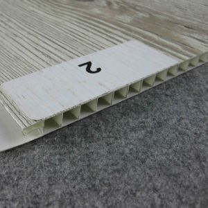 Buy cheap Wooden Grain Pvc Wpc Wall Panels For Roofing Structure from wholesalers