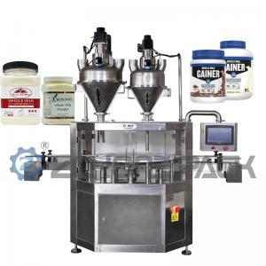 Buy cheap Double Head Milk Bottling Machine AC 380V 50 60Hz Food Packing product