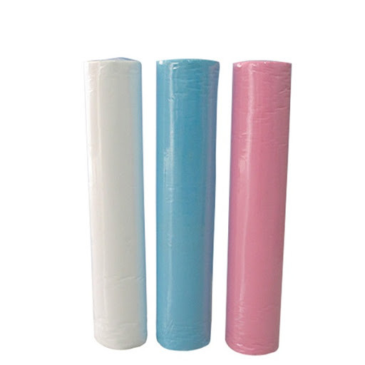 Quality Salon Hotel Plain Dyed 300TC Disposable Bed Cover Roll for sale