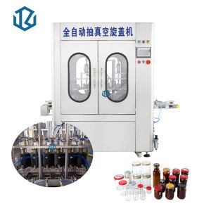 1500 Bottles / Hour Vacuum Capping Machine For Filling Sealing