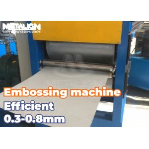 Quality Single Sheet Feeding Bark Texture Embossing Machine With Customizable Mold And High Precision Roller Feeding System for sale Buy cheap Single Sheet Feeding Bark Texture Embossing Machine With Customizable Mold And High Precision Roller Feeding System product